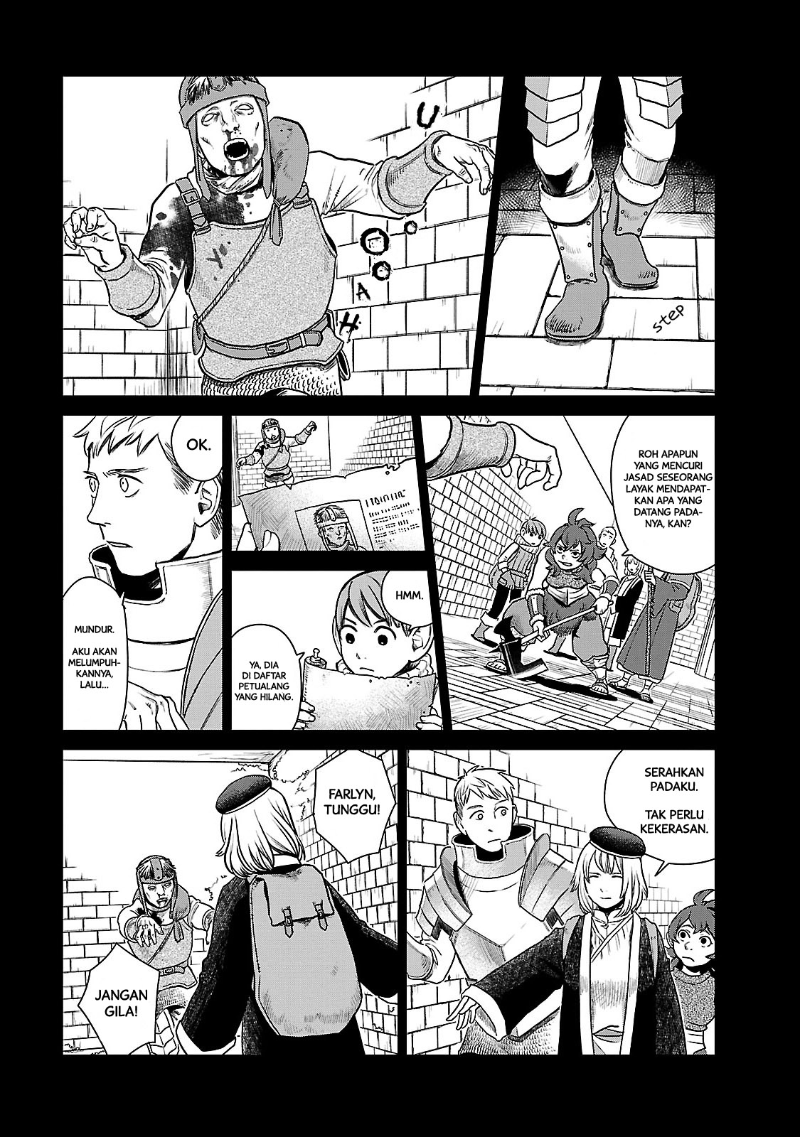 Dungeon Meshi Bab 11 halaman 10
