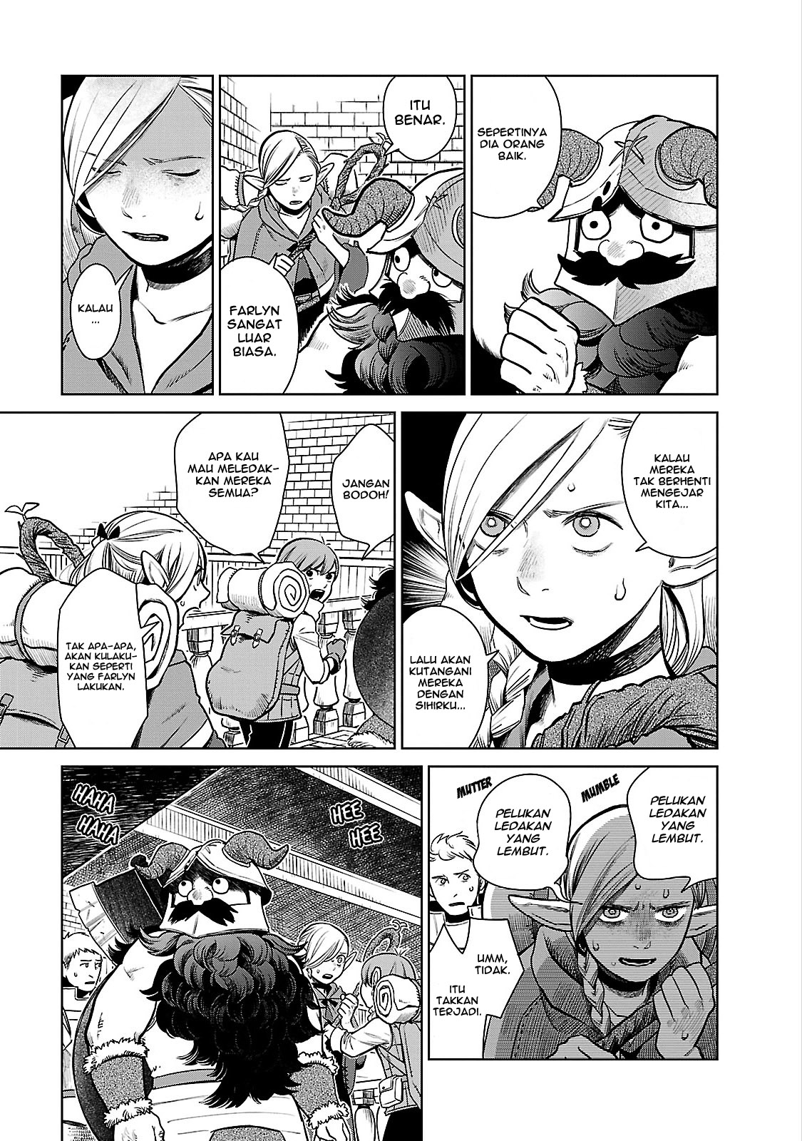 Dungeon Meshi Bab 11 halaman 12