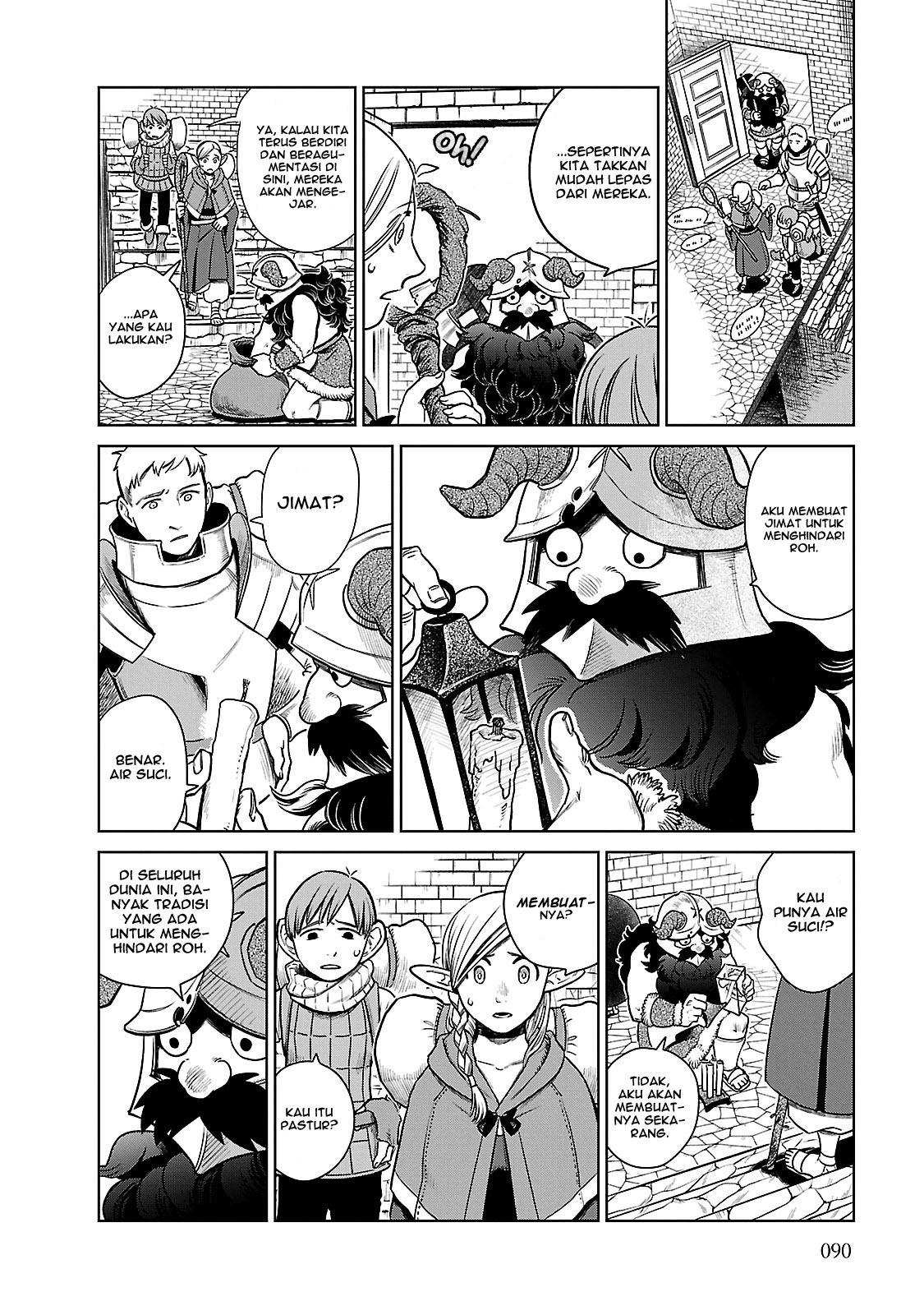 Dungeon Meshi Bab 11 halaman 13