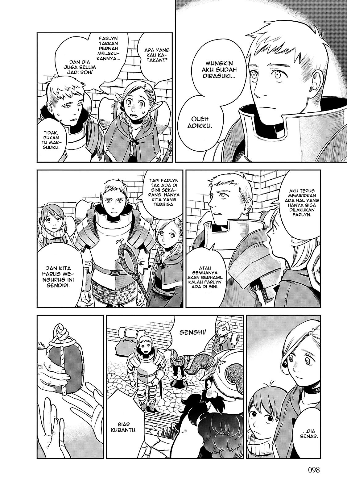 Dungeon Meshi Bab 11 halaman 21