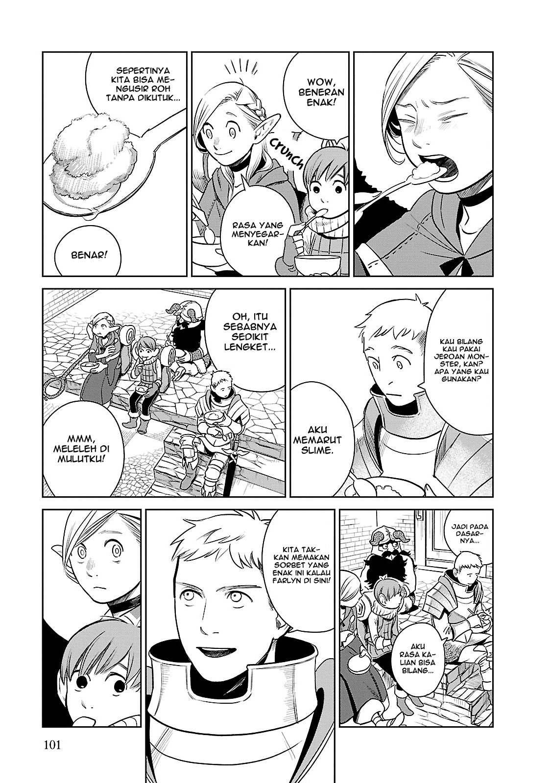 Dungeon Meshi Bab 11 halaman 24