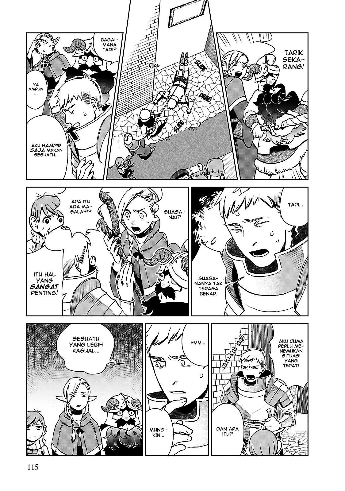 Dungeon Meshi Bab 12 halaman 14