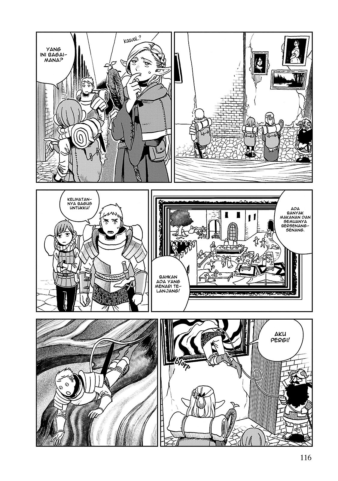 Dungeon Meshi Bab 12 halaman 15