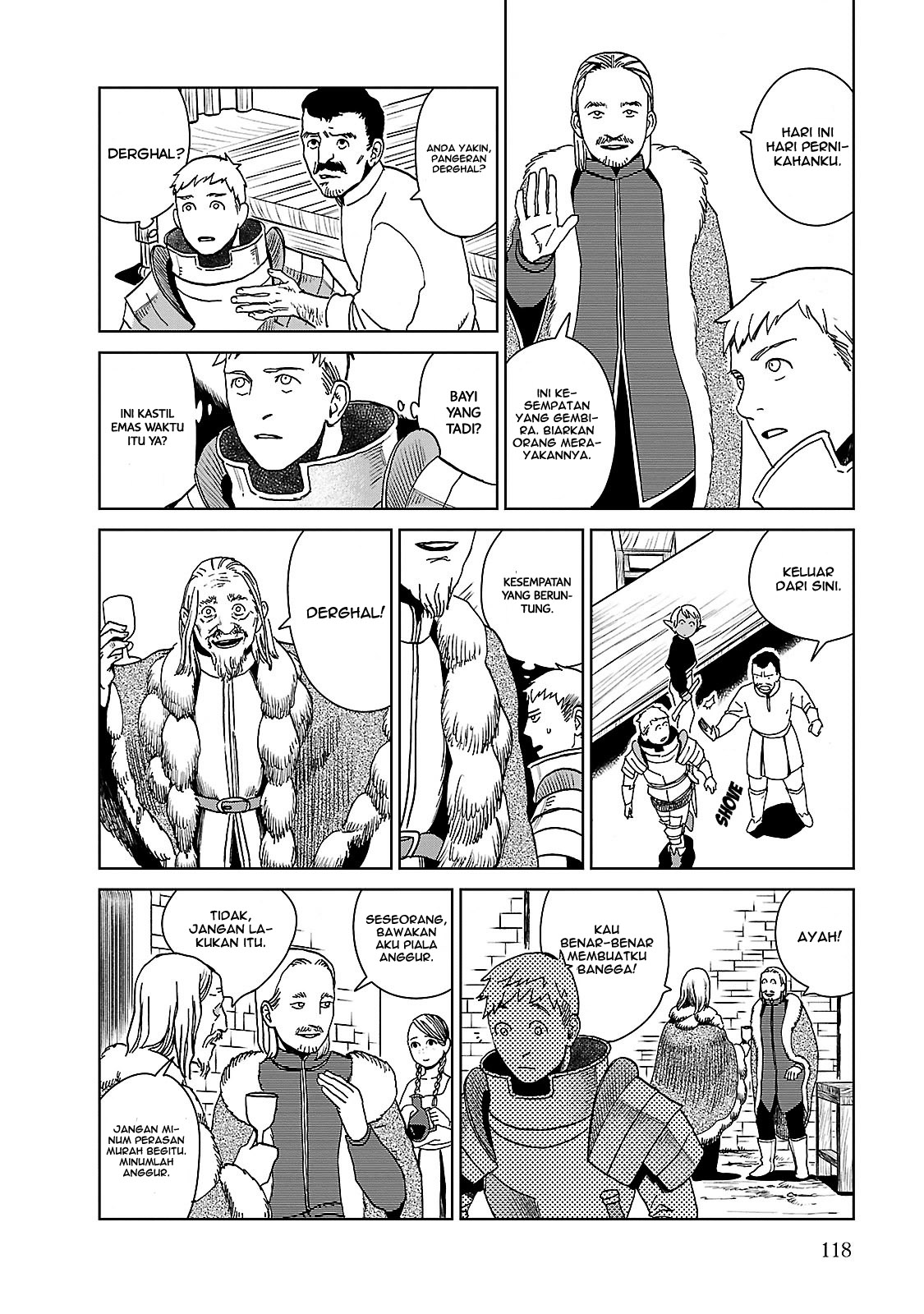 Dungeon Meshi Bab 12 halaman 17