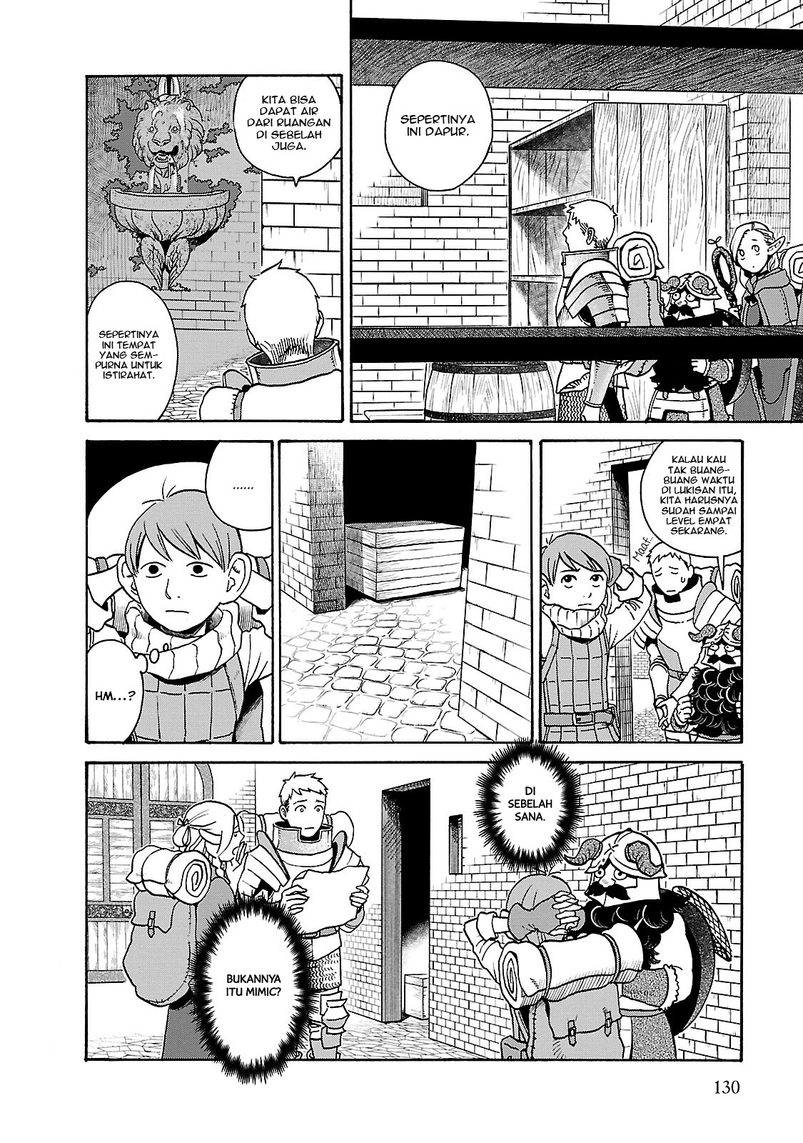 Dungeon Meshi Bab 13 halaman 3