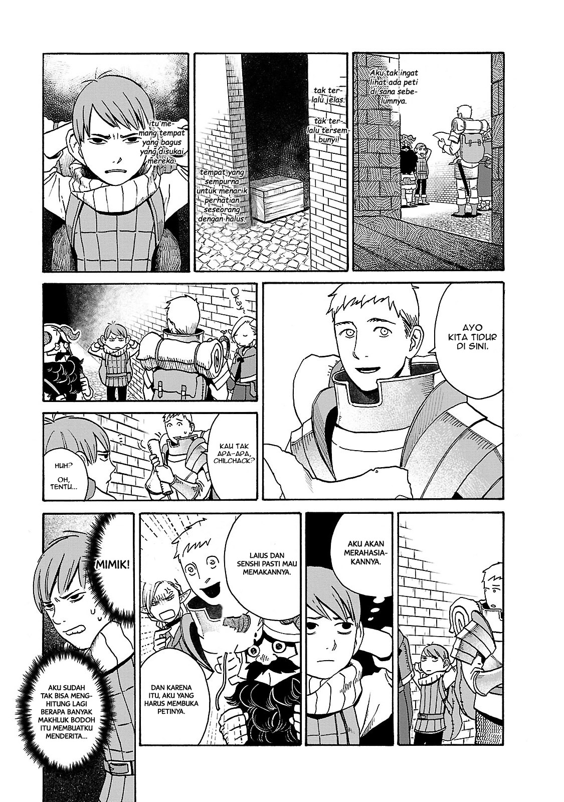 Dungeon Meshi Bab 13 halaman 4