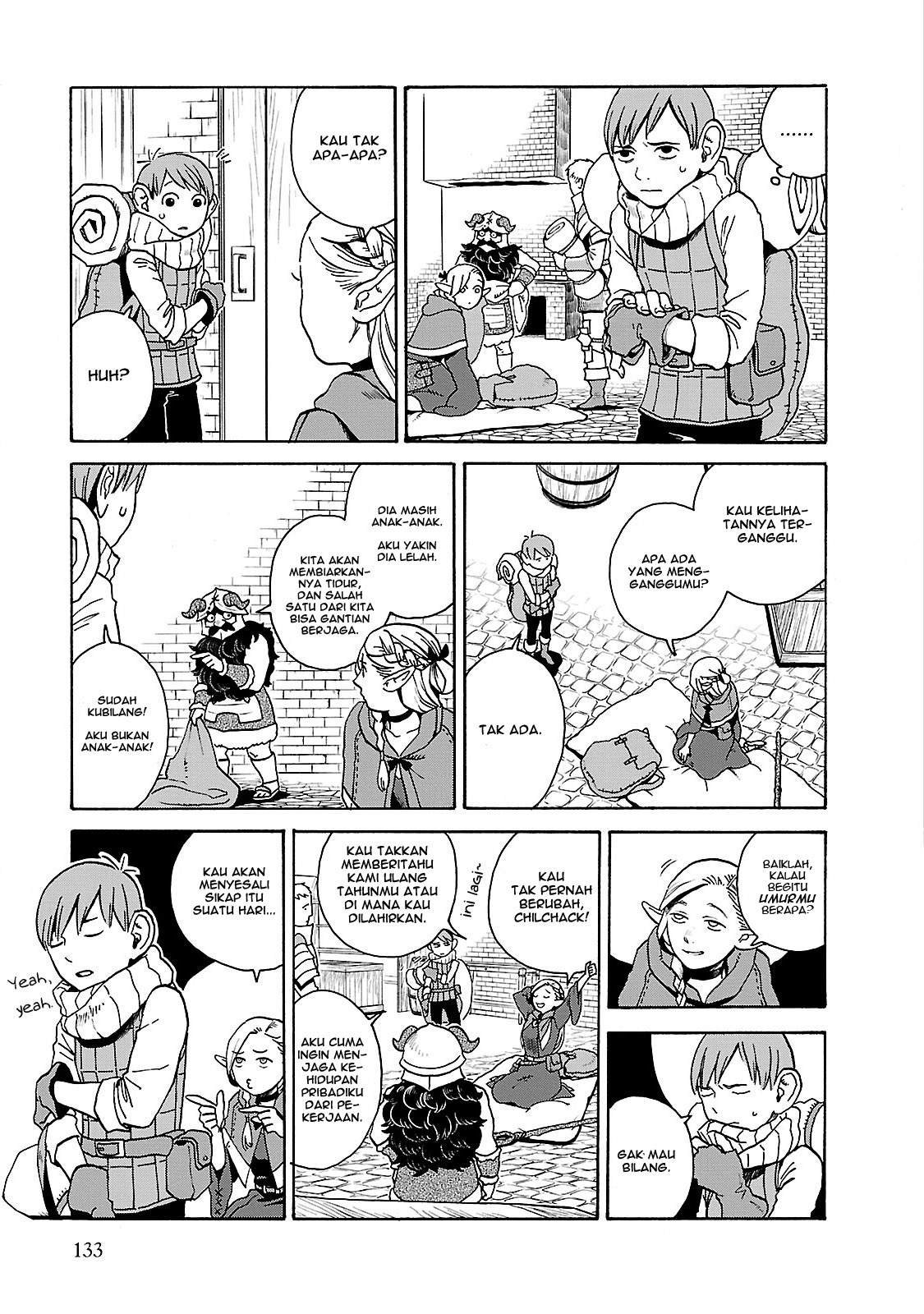 Dungeon Meshi Bab 13 halaman 6