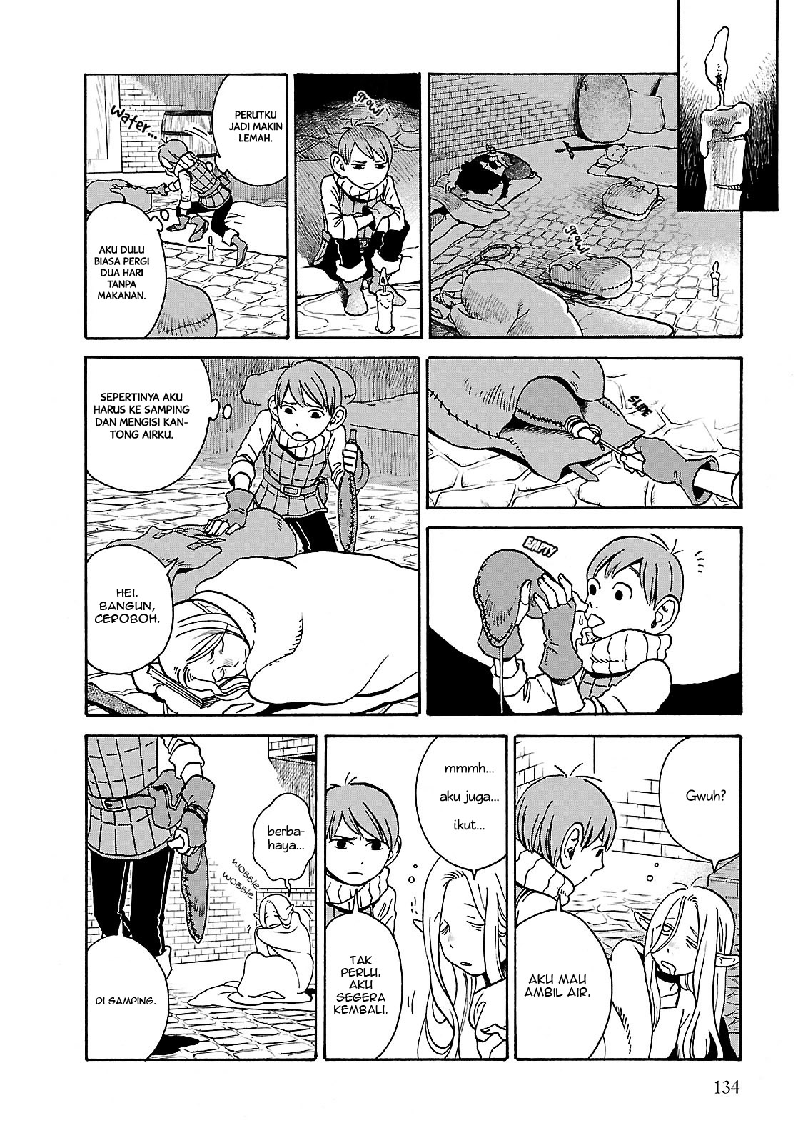 Dungeon Meshi Bab 13 halaman 7