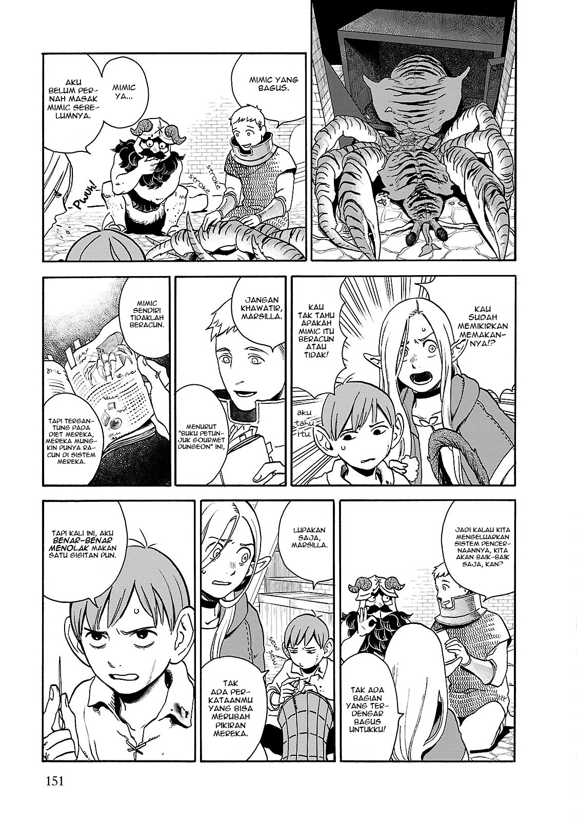 Dungeon Meshi Bab 13 halaman 24