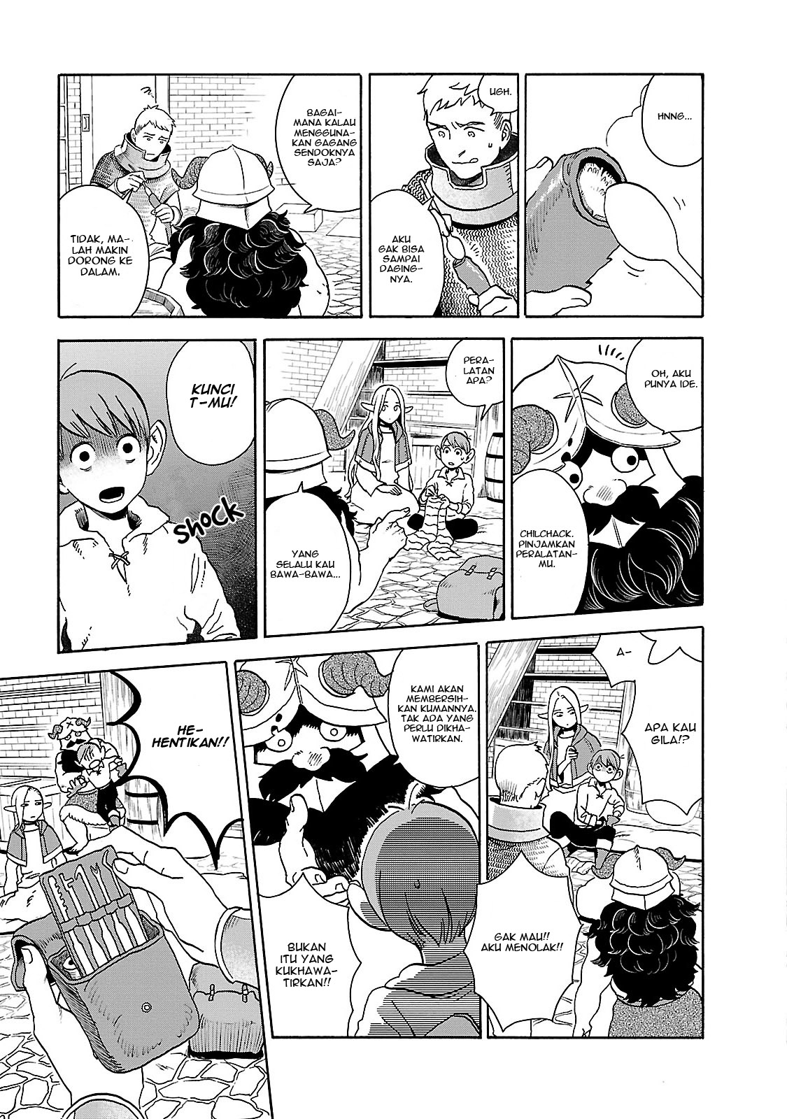 Dungeon Meshi Bab 13 halaman 26