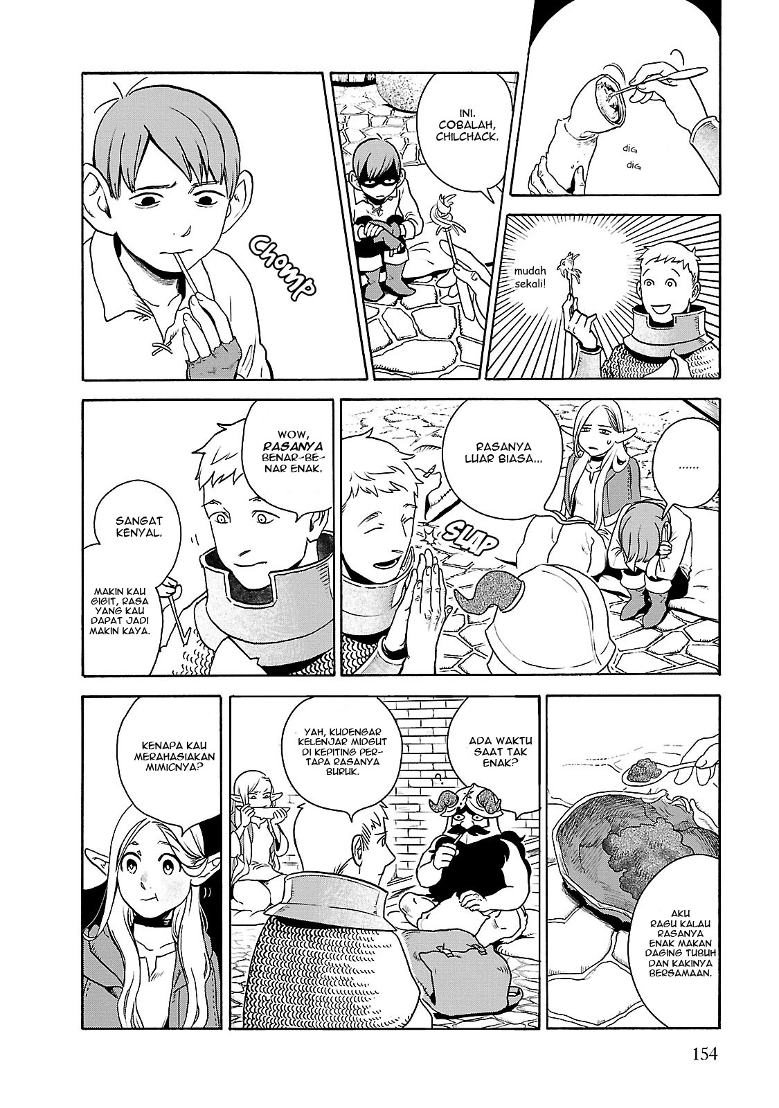 Dungeon Meshi Bab 13 halaman 27