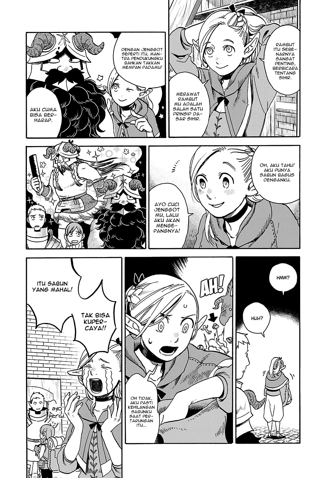 Dungeon Meshi Bab 14 halaman 4