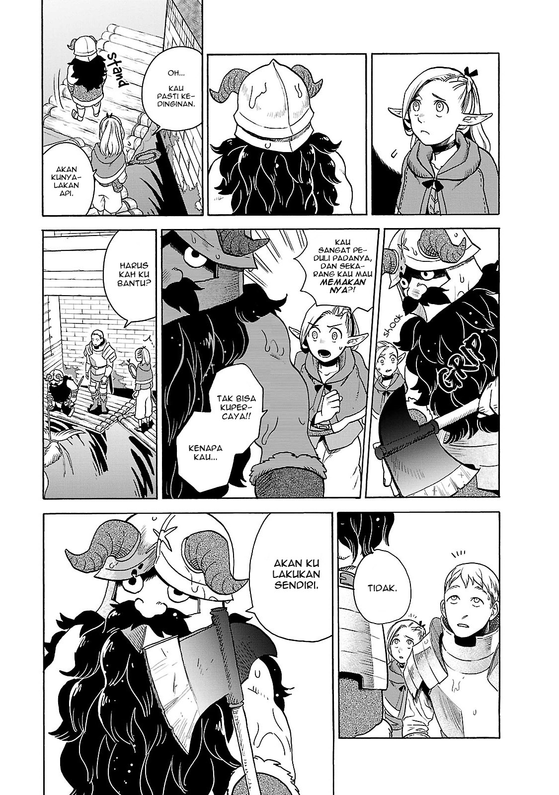 Dungeon Meshi Bab 14 halaman 20