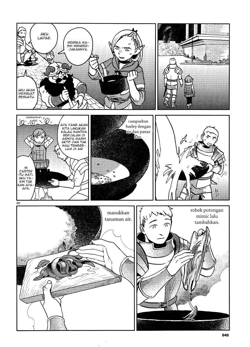 Dungeon Meshi Bab 15 halaman 21
