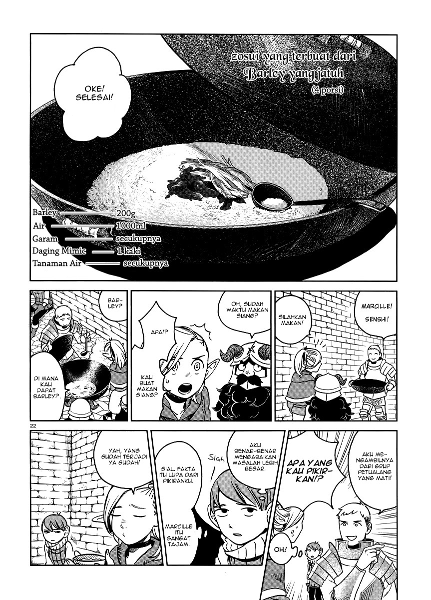 Dungeon Meshi Bab 15 halaman 23