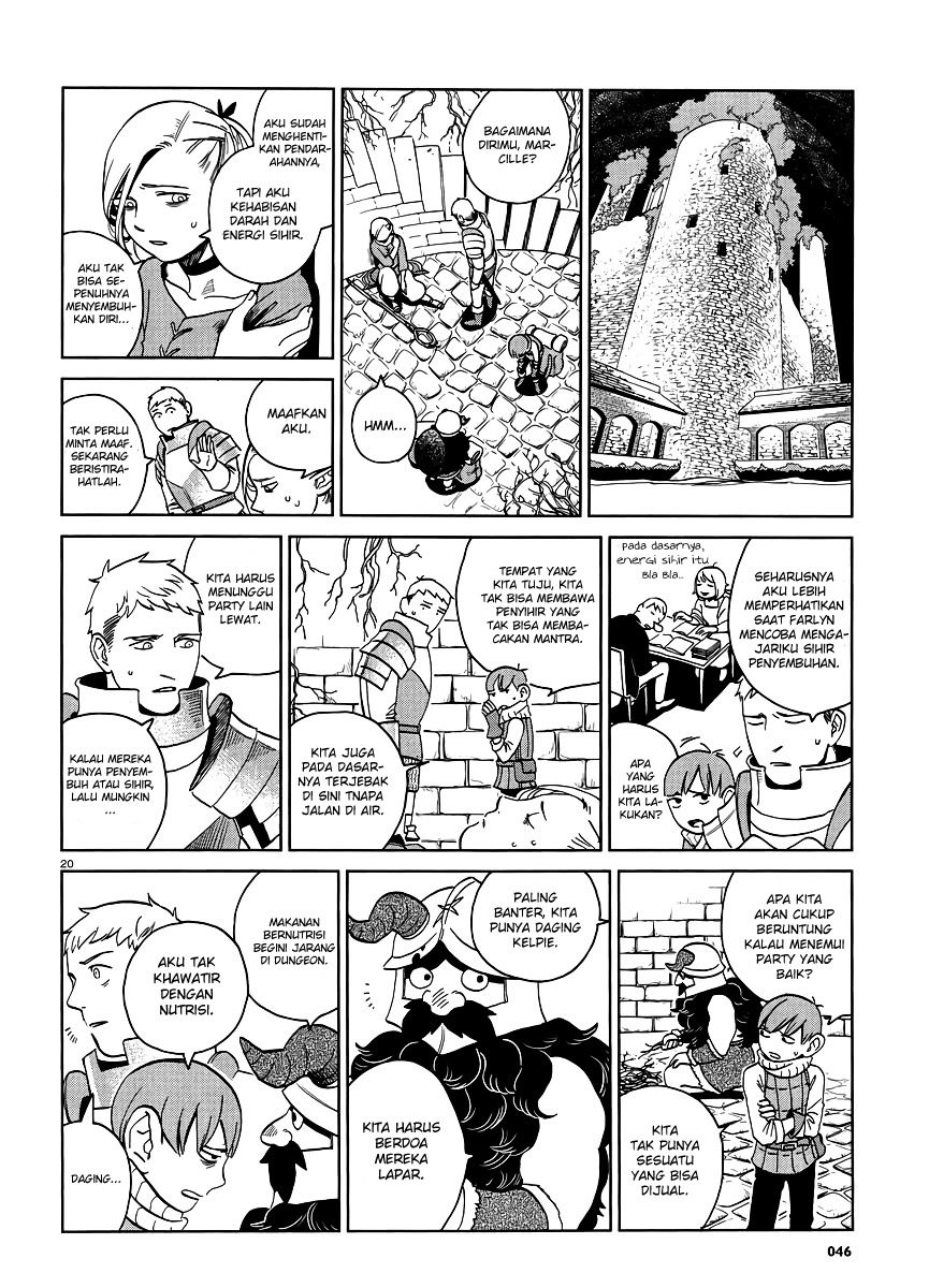 Dungeon Meshi Bab 18 halaman 21