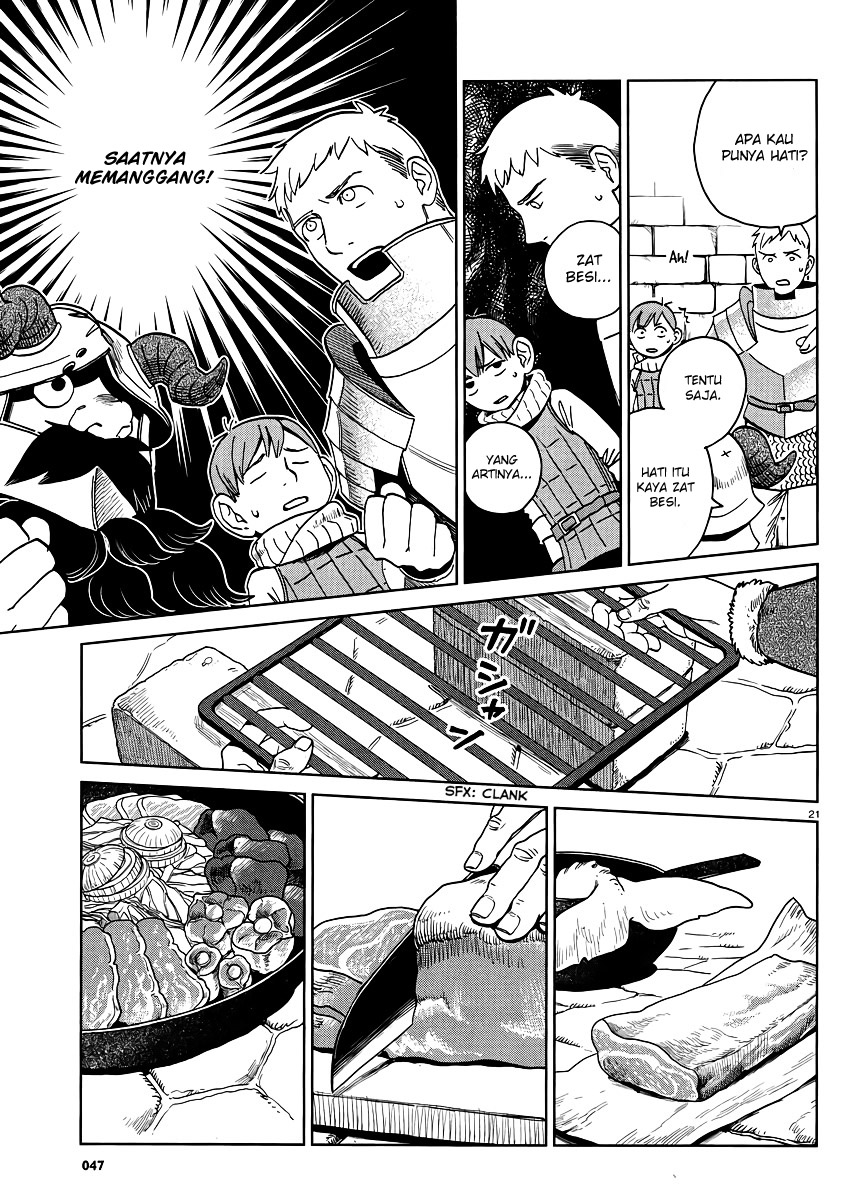 Dungeon Meshi Bab 18 halaman 22