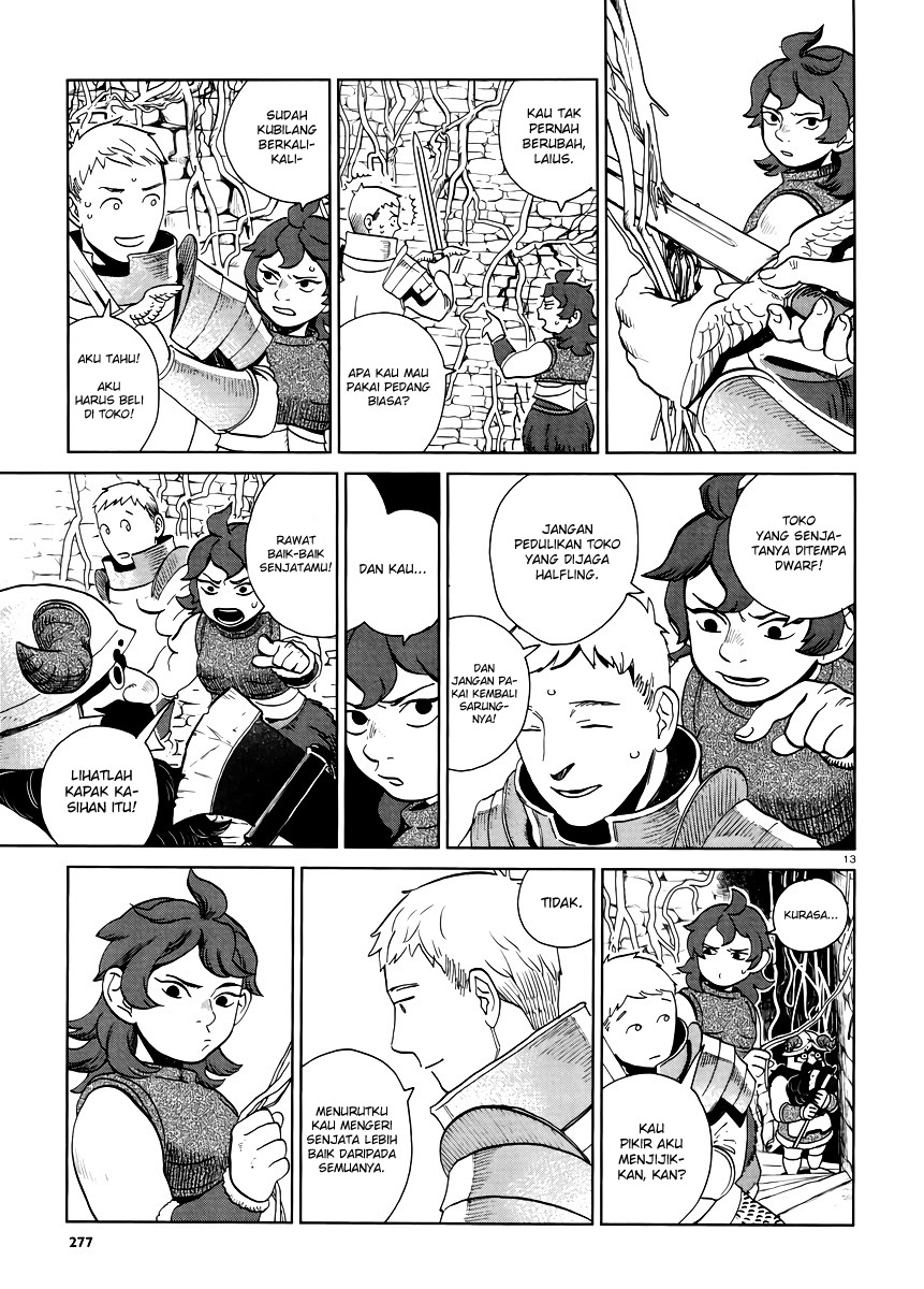 Dungeon Meshi Bab 19 halaman 14