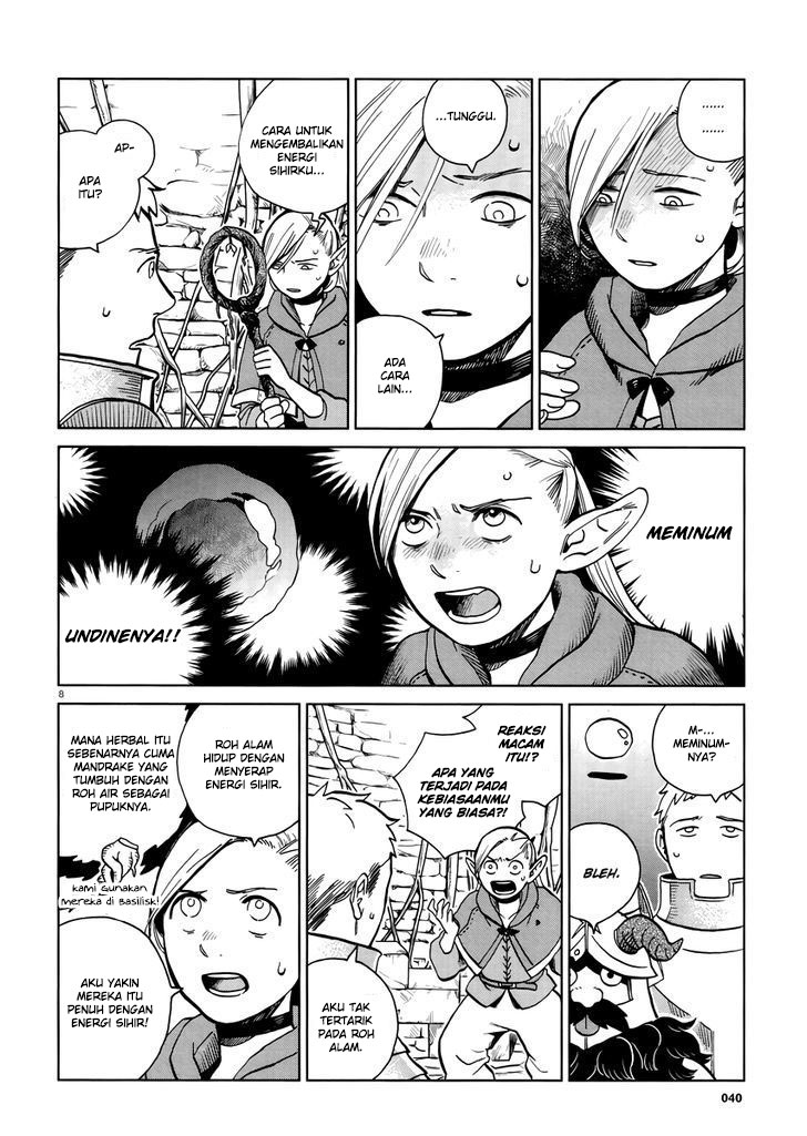 Dungeon Meshi Bab 20 halaman 10