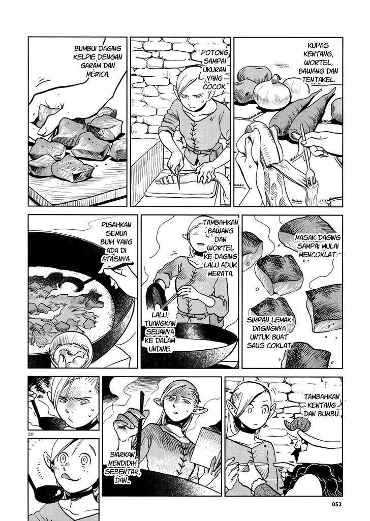 Dungeon Meshi Bab 20 halaman 22