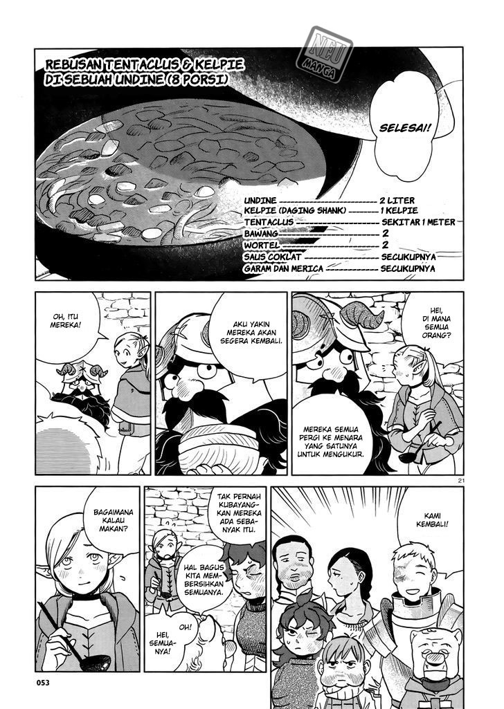 Dungeon Meshi Bab 20 halaman 23