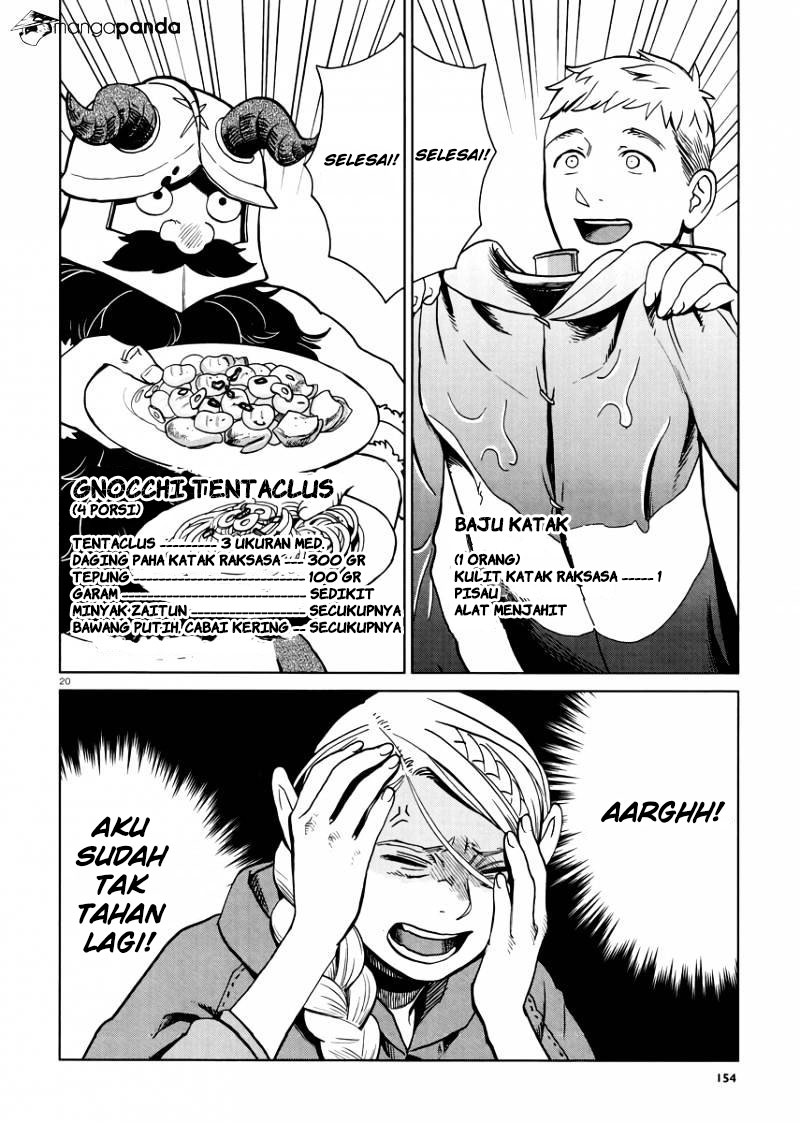 Dungeon Meshi Bab 21 halaman 22