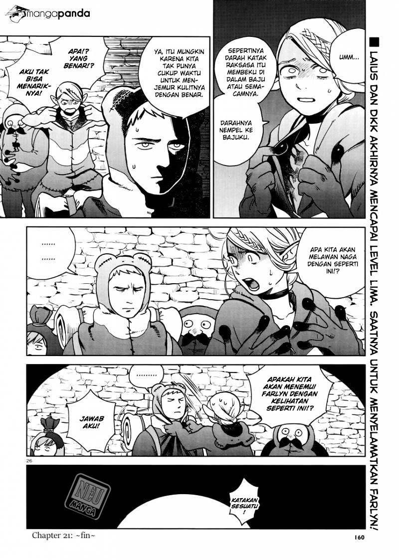 Dungeon Meshi Bab 21 halaman 28