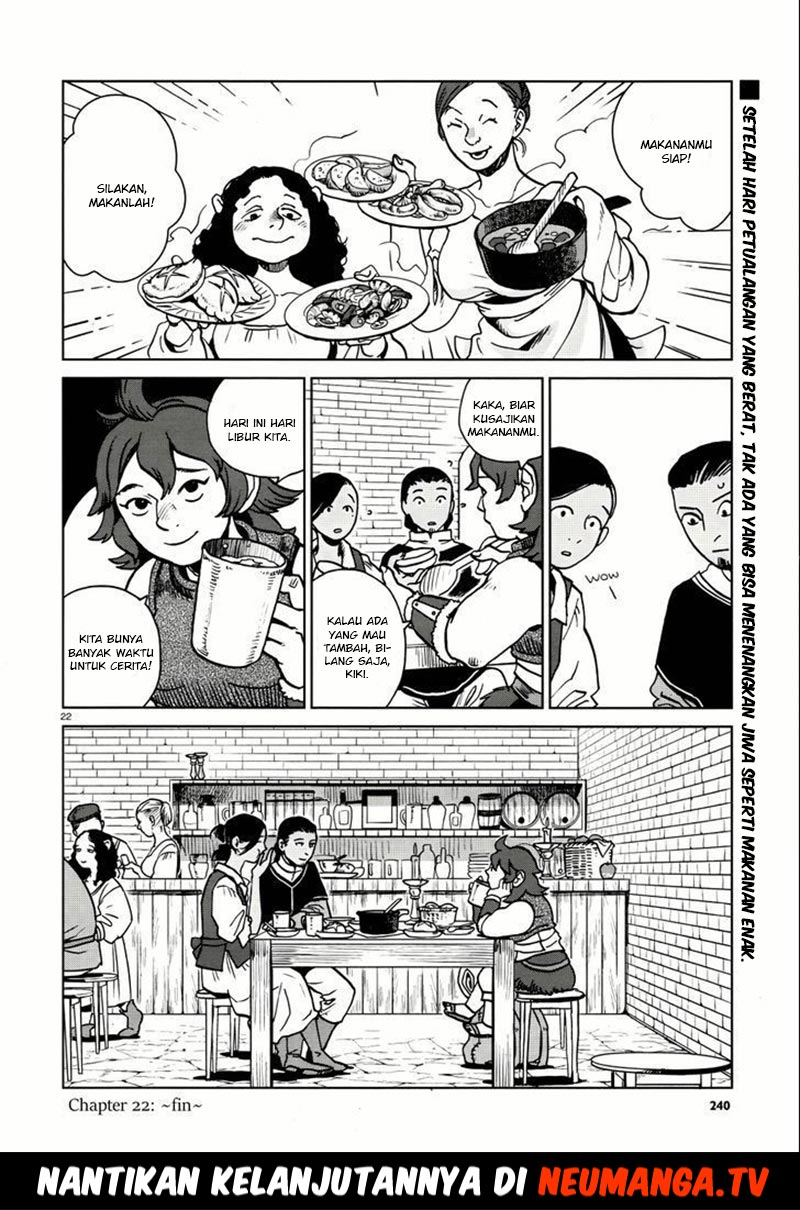 Dungeon Meshi Bab 22 halaman 23