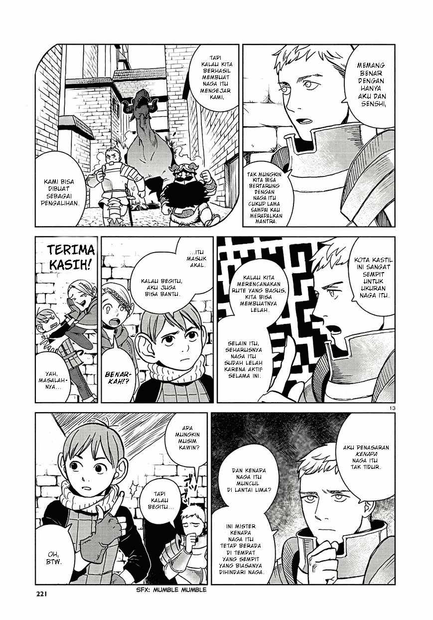 Dungeon Meshi Bab 23 halaman 14