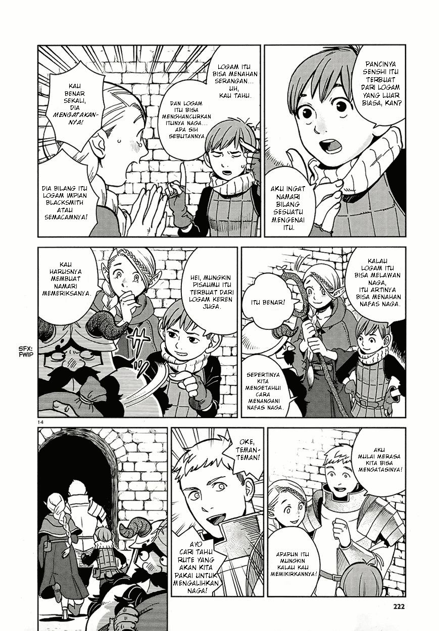 Dungeon Meshi Bab 23 halaman 15