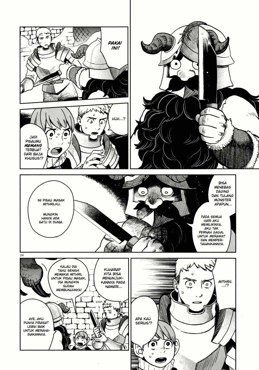 Dungeon Meshi Bab 24 halaman 25