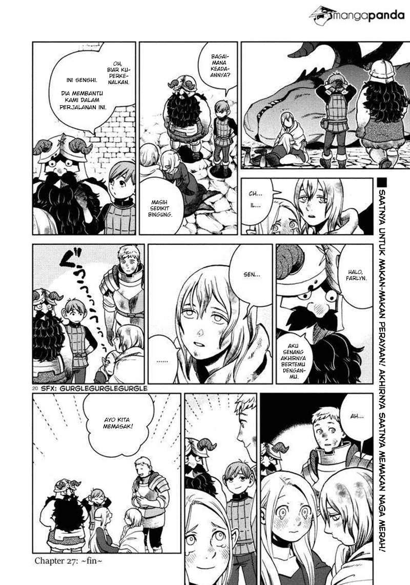 Dungeon Meshi chapter 27 halaman 22