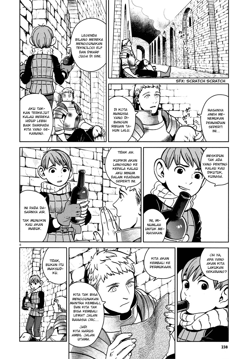Dungeon Meshi Bab 28 halaman 9