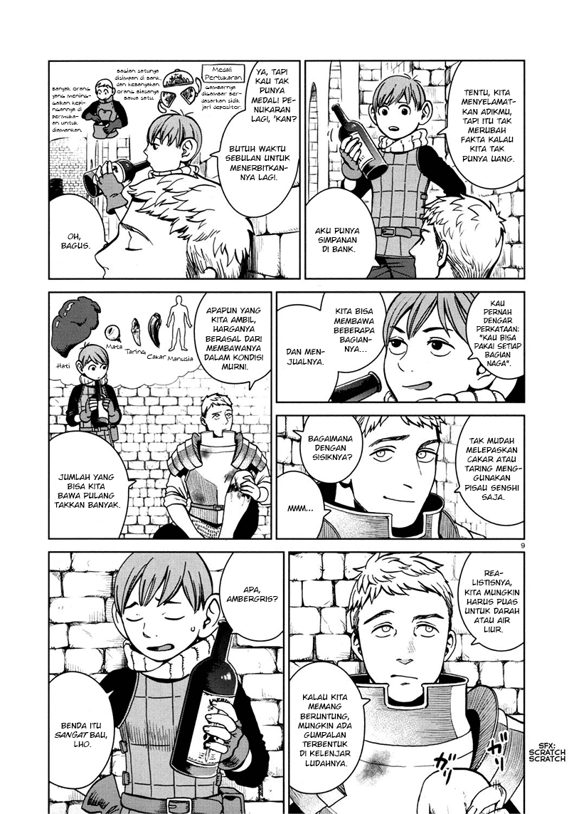 Dungeon Meshi Bab 28 halaman 10