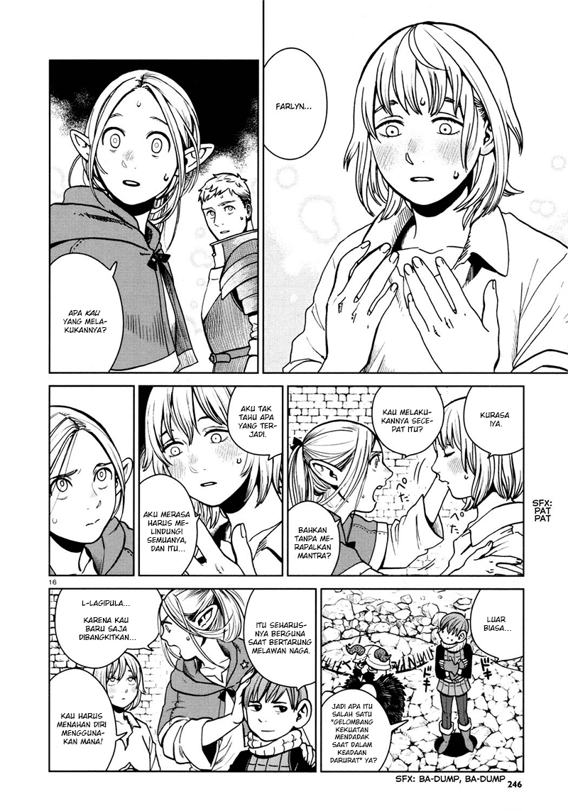 Dungeon Meshi Bab 28 halaman 17