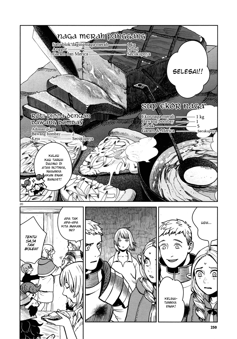 Dungeon Meshi Bab 28 halaman 22