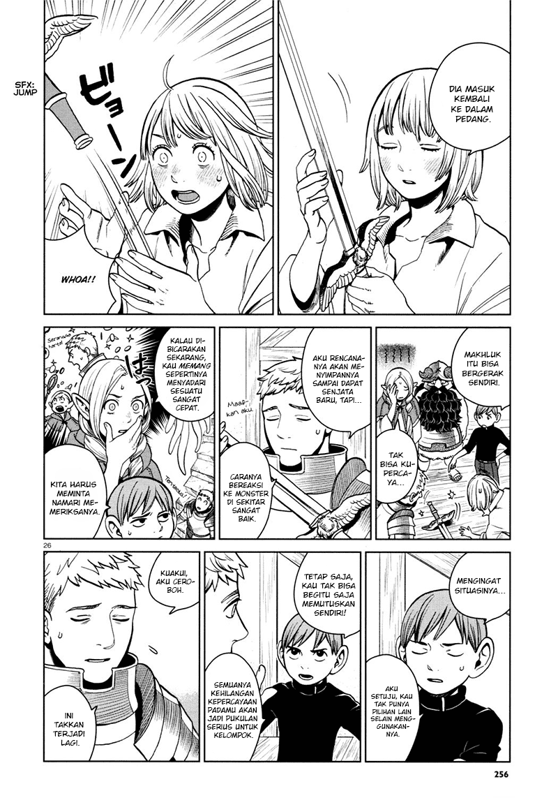 Dungeon Meshi Bab 28 halaman 28