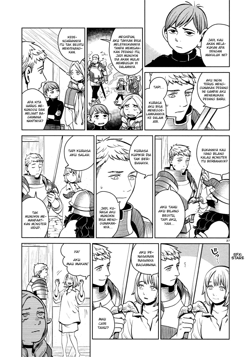 Dungeon Meshi Bab 28 halaman 29