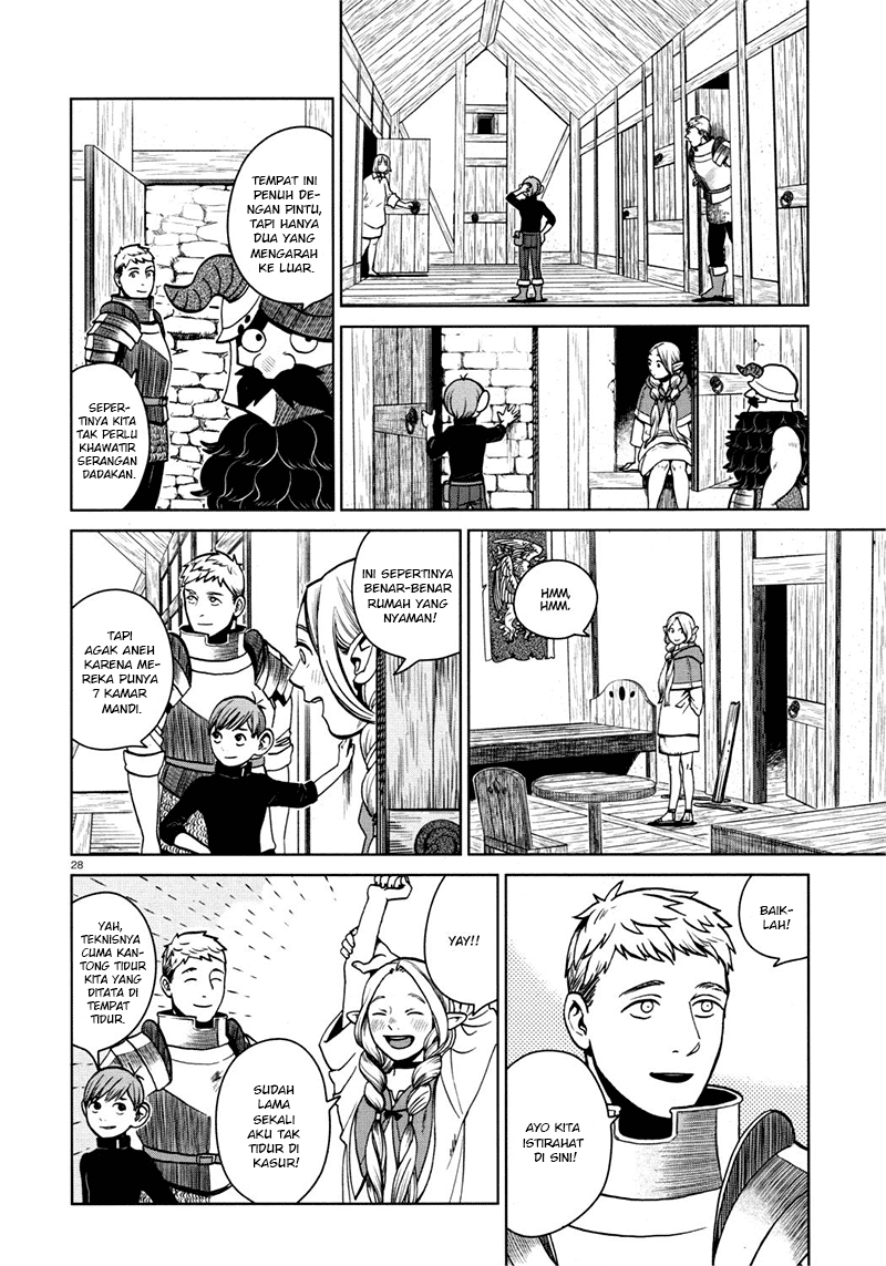 Dungeon Meshi Bab 28 halaman 30