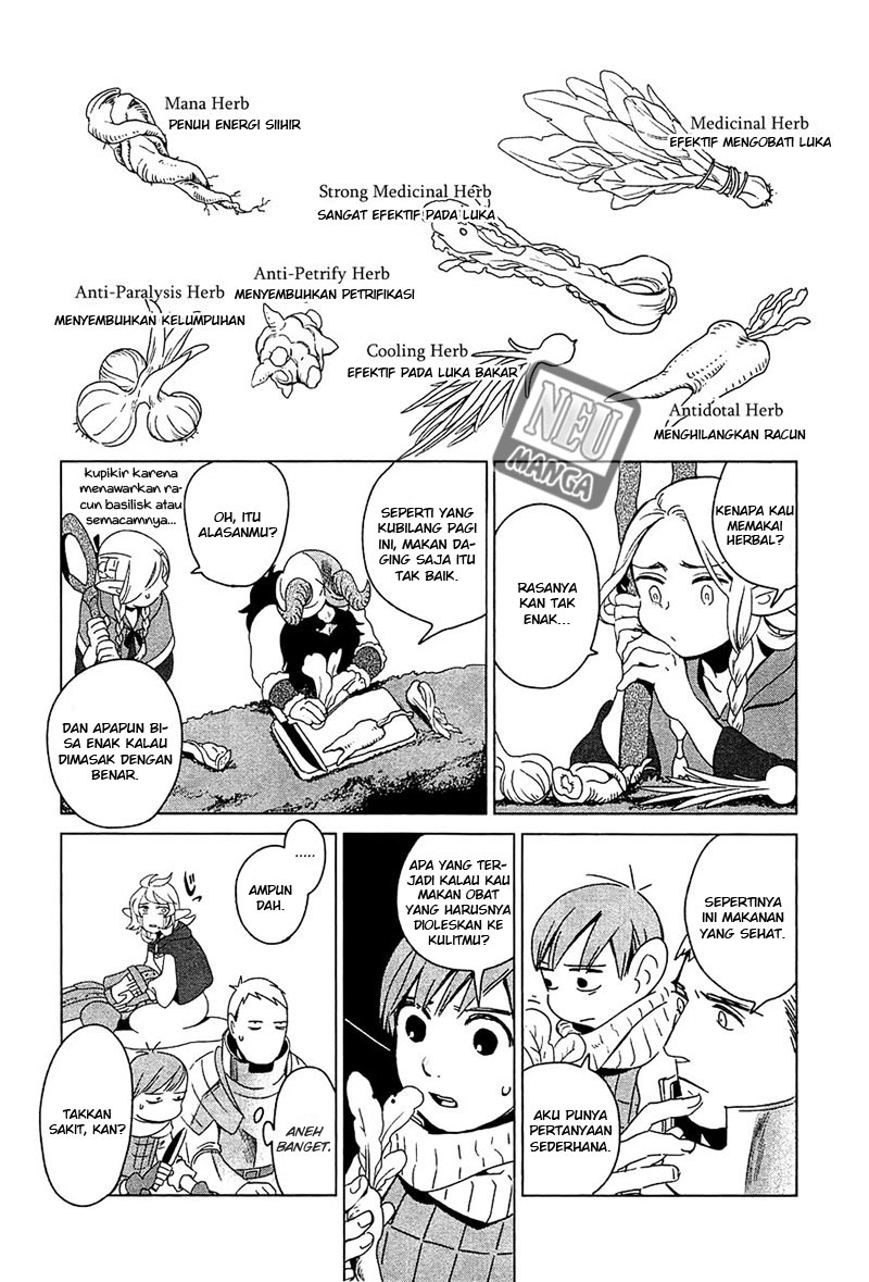 Dungeon Meshi chapter 3 halaman 18