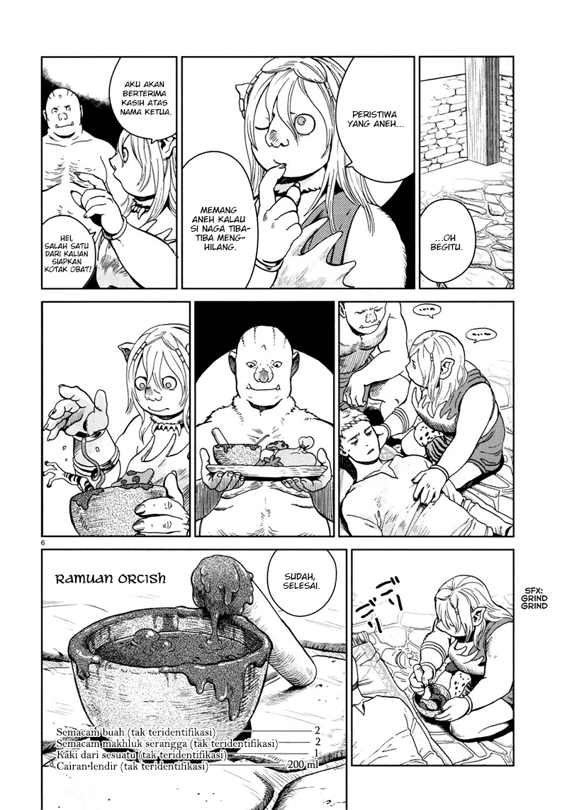 Dungeon Meshi Bab 30 halaman 7