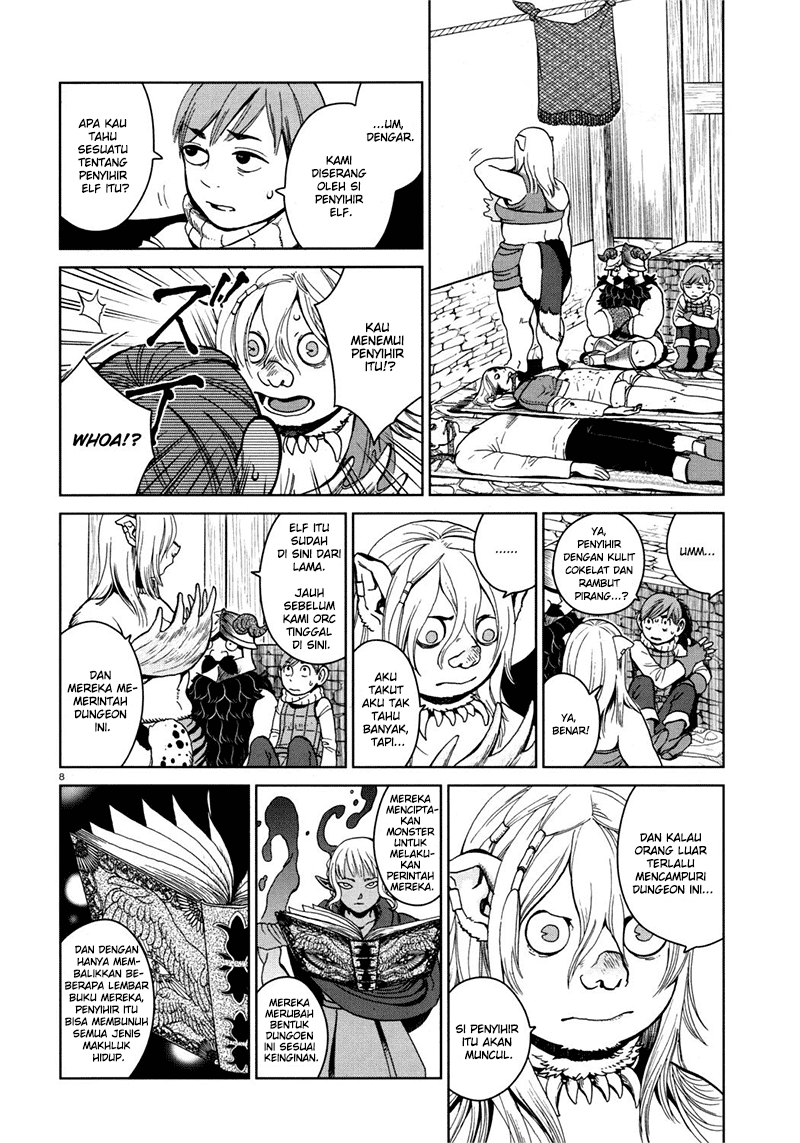Dungeon Meshi Bab 30 halaman 9