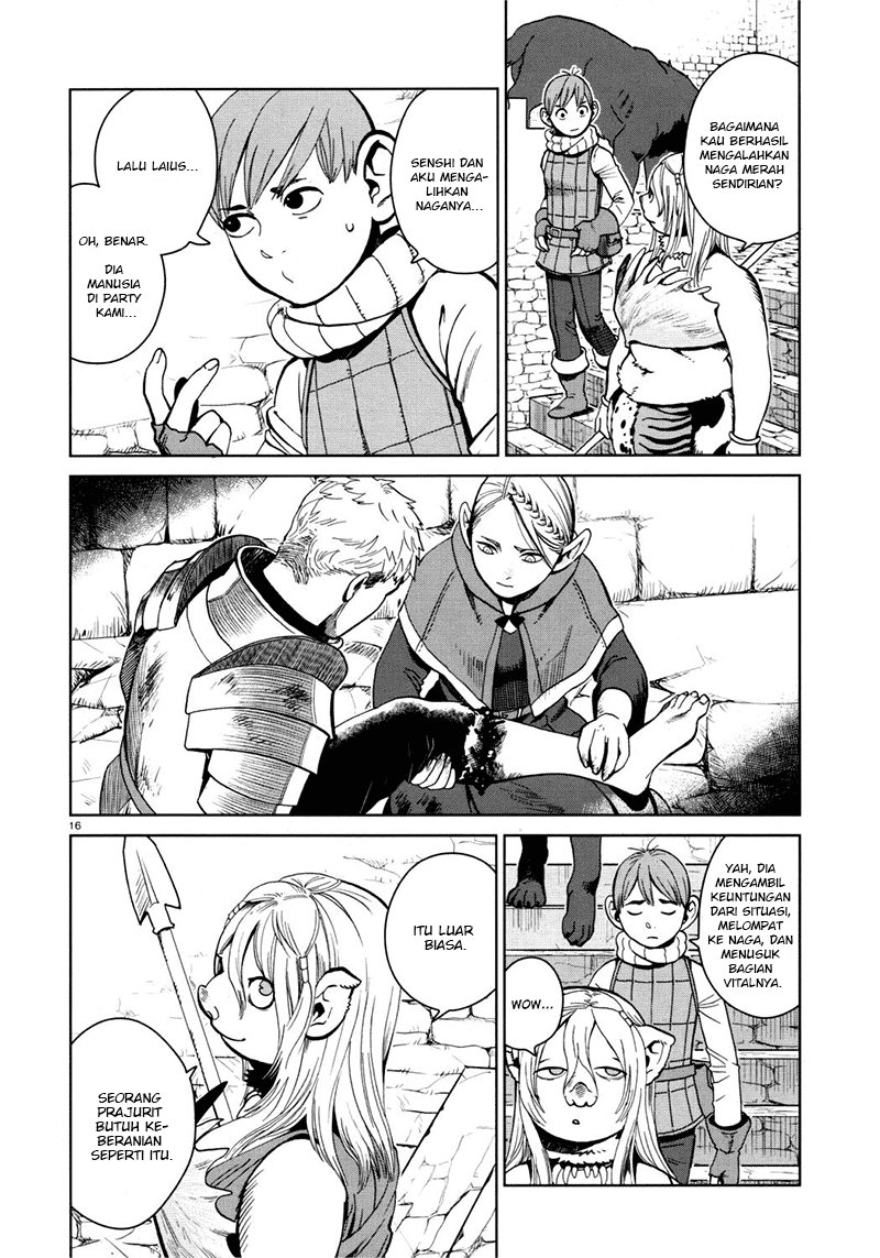 Dungeon Meshi Bab 30 halaman 17