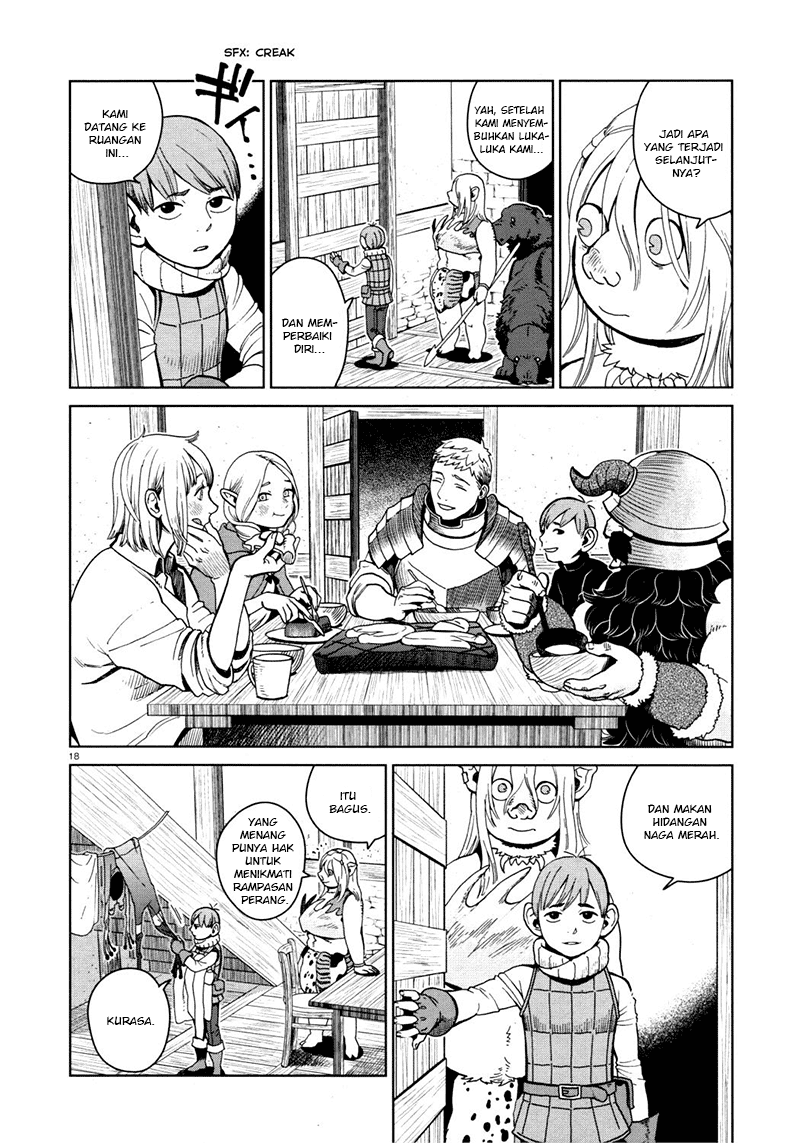 Dungeon Meshi Bab 30 halaman 20