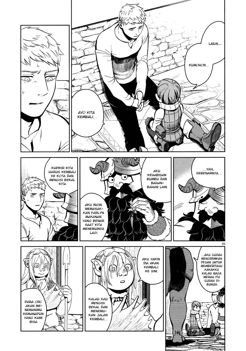 Dungeon Meshi Bab 30 halaman 27
