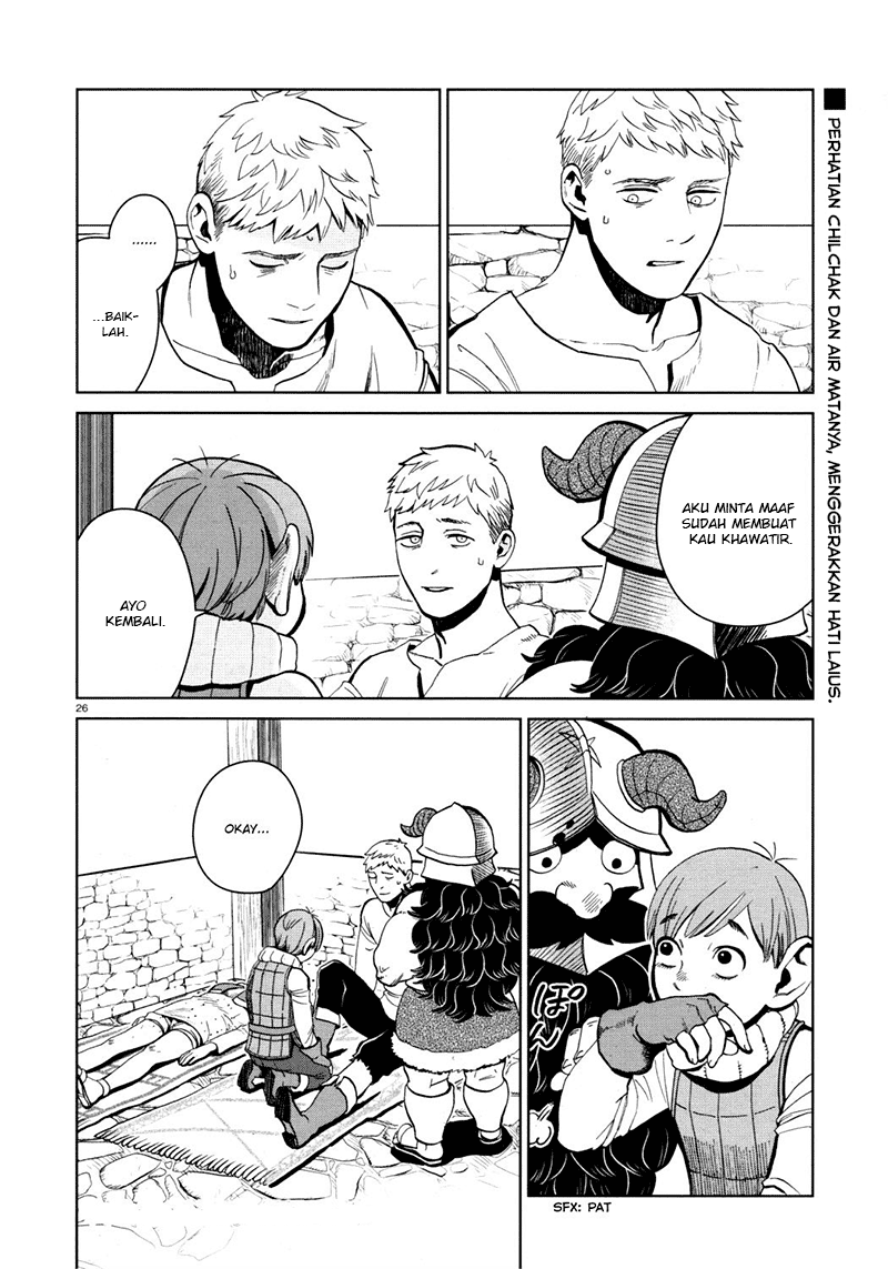 Dungeon Meshi Bab 30 halaman 28