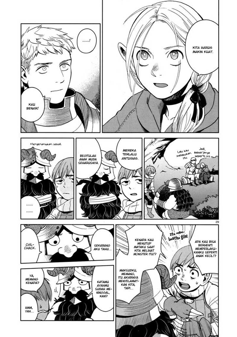Dungeon Meshi Bab 31 halaman 32