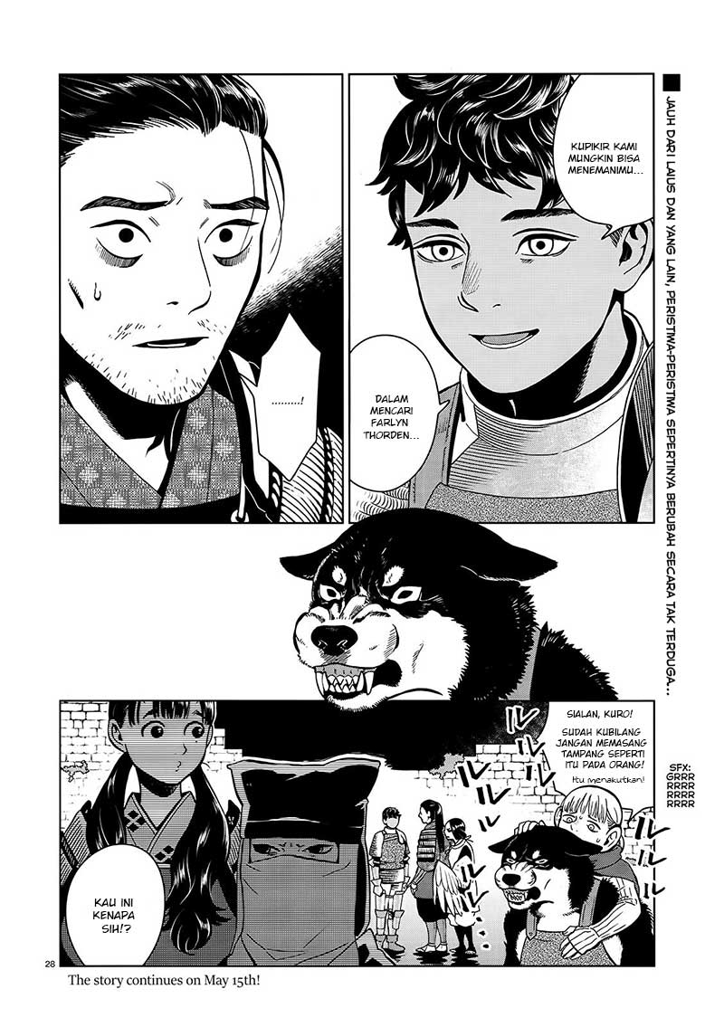 Dungeon Meshi Bab 33 halaman 31
