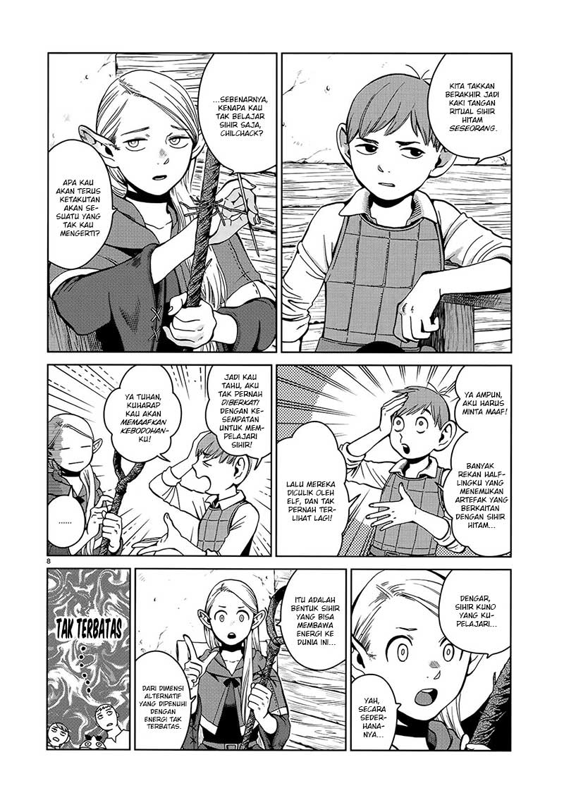 Dungeon Meshi Bab 34 halaman 10