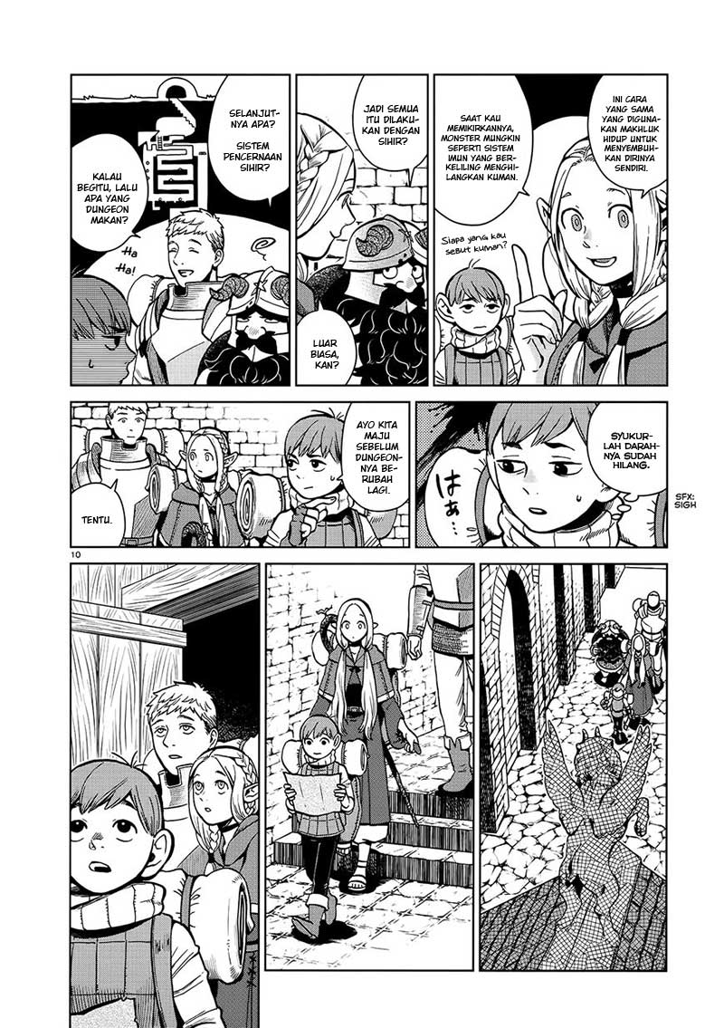 Dungeon Meshi Bab 35 halaman 12